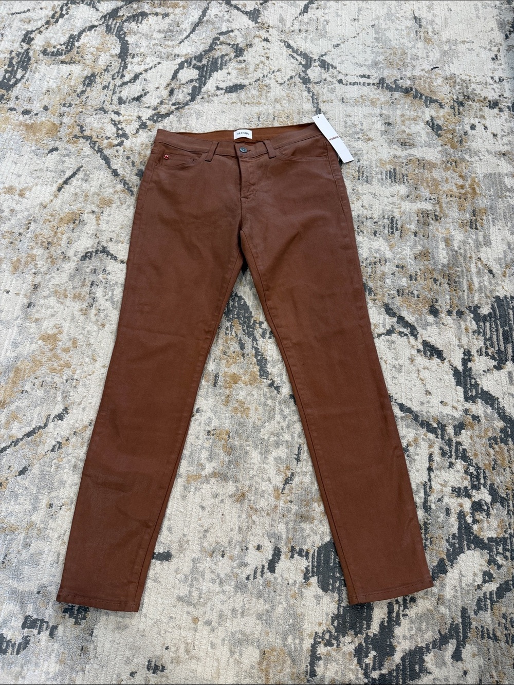 Hudson Jeans Skinny in Rich Brown